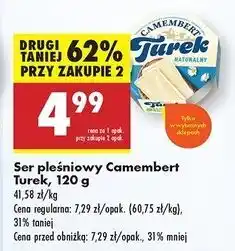 Biedronka Serek camembert Turek oferta