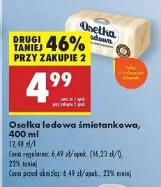 Biedronka Lód osełka śmietankowa Koral Osełka Lodowa oferta