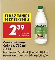 Biedronka Ocet spirytusowy Culineo oferta