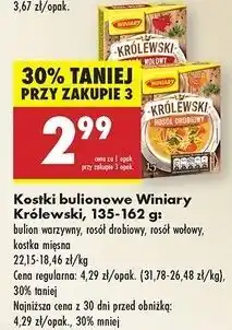 Biedronka Kostka mięsna Winiary Królewski oferta