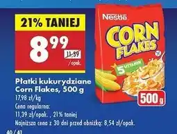 Biedronka Płatki śniadaniowe Corn Flakes (Nestle) oferta