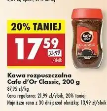 Biedronka Kawa Cafe D'or Classic oferta