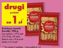 Biedronka Kolekcja ciastek Bonitki oferta