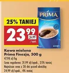 Biedronka Kawa Cafe Prima Finezja oferta