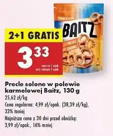 Biedronka Precelki w polewie słony karmel Baitz oferta