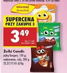 Biedronka Żelki nadziewane cola Candi oferta