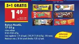 Biedronka Baton chocolate Fitness (Nestle) oferta