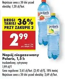 Biedronka Woda truskawkowa Polaris oferta