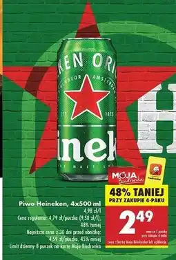 Biedronka Piwo Heineken oferta