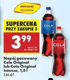 Biedronka Napój Cola Original Intense oferta