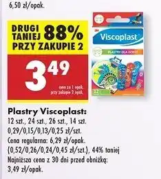 Biedronka Plastry dla dzieci Viscoplast oferta