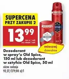 Biedronka Dezodorant Old Spice Original oferta