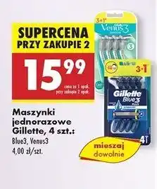 Biedronka Maszynki do golenia Gillette Venus 3 Sensitive oferta