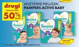 Biedronka Pieluszki dla dzieci 5 Pampers Active Baby oferta