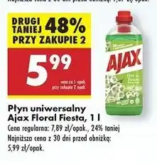 Biedronka Płyn do mycia konwalie Ajax Floral Fiesta oferta