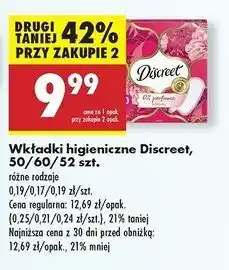 Biedronka Wkładki normal Discreet oferta