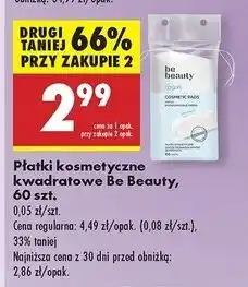 Biedronka Płatki kosmetyczne maxi Be Beauty oferta