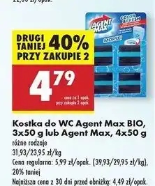 Biedronka Kostki do wc ocean Agent Max oferta