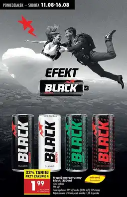 Biedronka Napój energetyczny mojito Black Energy oferta