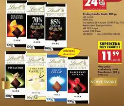 Biedronka Czekolada pistachio Lindt Excellence oferta