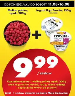 Biedronka Maliny polska oferta