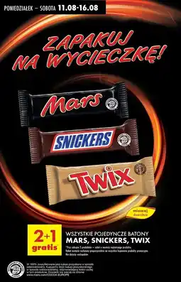 Biedronka Baton Snickers oferta