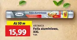 Lidl Folia aluminiowa 50 m Aromata oferta