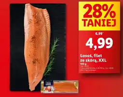 Lidl Łosoś atlantycki filet ze skórą Paula Fish oferta