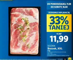 Lidl Boczek bez kości Rzeźnik Codzienna Dostawa oferta