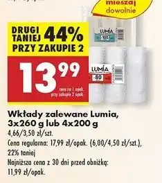 Biedronka Wkład zalewany 200 g Lumia oferta