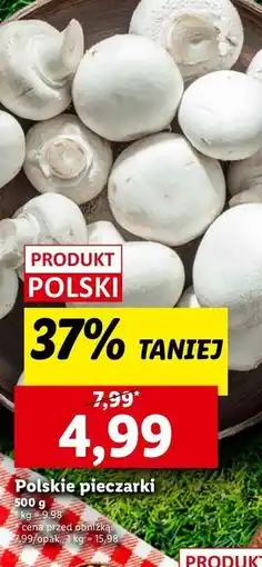 Lidl Pieczarki polska oferta