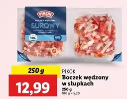 Lidl Boczek wędzony surowy Pikok oferta