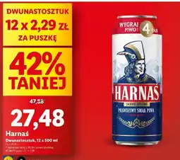 Lidl Piwo Harnaś Jasne Pełne oferta
