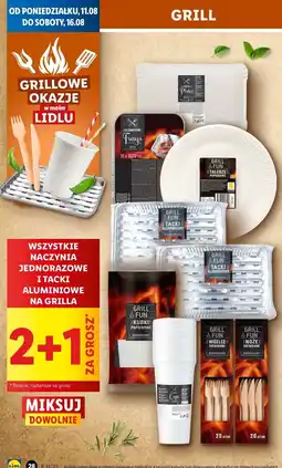 Lidl Kubki jednorazowe 500 ml Grill Meister oferta