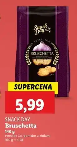 Lidl Bruschetta czosnek Snack Day oferta