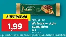 Lidl Baton dubai style Mieszko Amoretta oferta