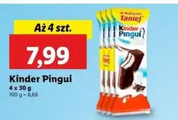 Lidl Baton mleczny Kinder Pingui oferta
