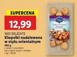 Lidl Klopsiki nadziewane kozim serem i miodem 1001 Delights oferta