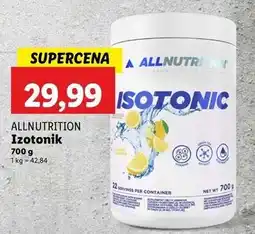 Lidl Elektrolity o smaku cytrynowym Allnutrition oferta