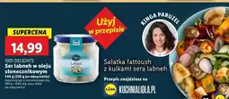 Lidl Ser labneh z papryką 1001 Delights oferta