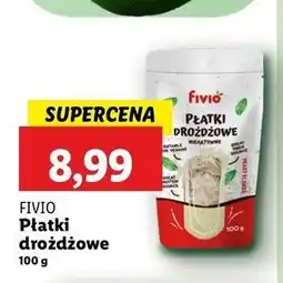 Lidl Płatki drożdżowe nieaktywne Fivio oferta