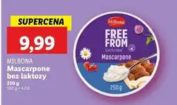 Lidl Mascarpone bez laktozy Milbona oferta