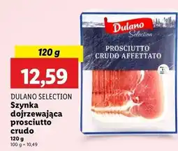 Lidl Prosciutto crudo affettato Dulano oferta