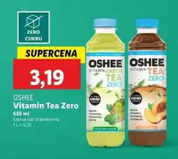 Lidl Napój brzoskwinia zero Oshee Vitamin Tea oferta