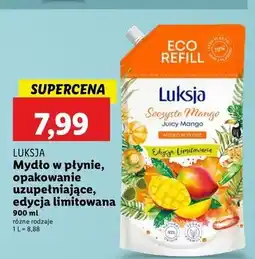 Lidl Mydło soczyste mango Luksja oferta