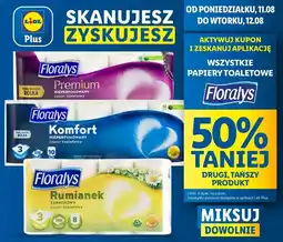 Lidl Papier toaletowy rumiankowy Floralys oferta