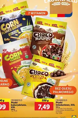 Lidl Płatki goldini Crownfield oferta