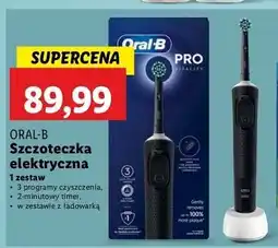 Lidl Szczoteczka 2500 black + etui podróżne Oral-B Pro oferta