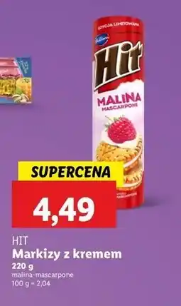 Lidl Ciastka malina z mascarpone Hit oferta