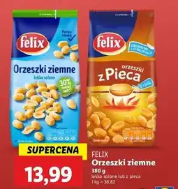 Lidl Orzeszki ziemne z pieca Felix oferta